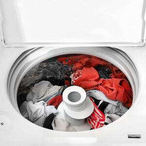 Hotpoint 27 in. 4.0 cu. ft. Top Load Washer with Agitator - White, , hires
