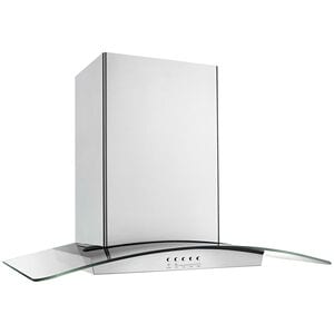 Whirlpool 30 in. Convertible Chimney Style Range Hood with 400 CFM, 3 Fan Speeds & 2 LED Lights - Stainless Steel, , hires