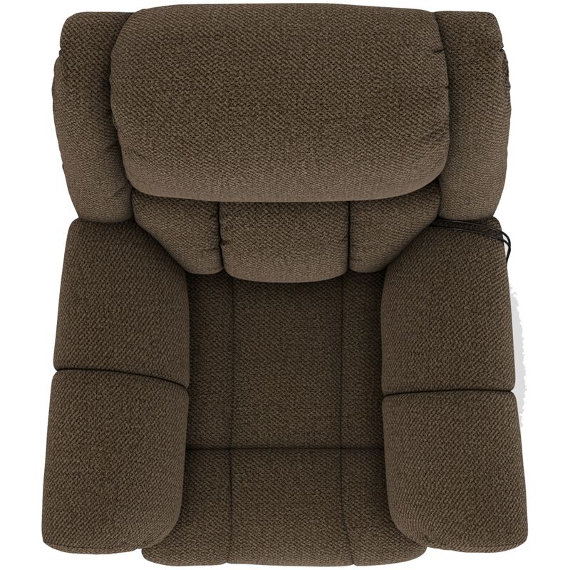 Catnapper Blarney Power Wall Hugger Recliner with Heat & Massage - Chocolate, Chocolate, hires
