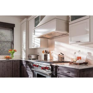 Wolf 42 in. Ducted Standard Style Range Hood with 2 LED Lights - Stainless Steel, , hires