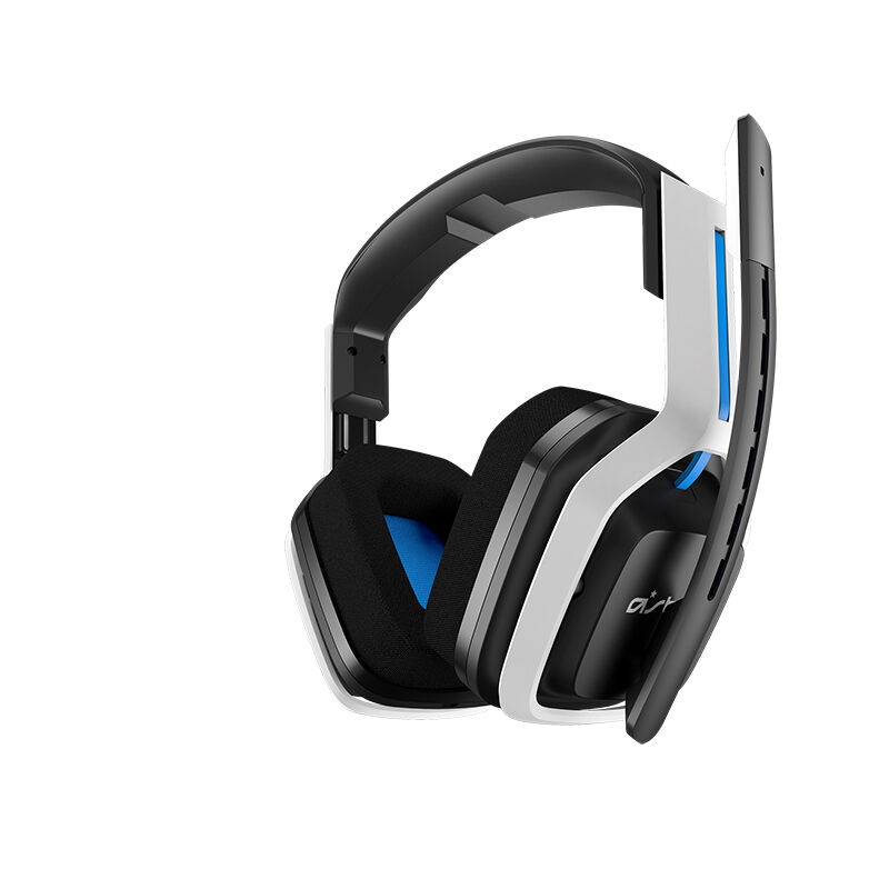 Astro Gaming A20 Wireless Stereo Gaming Headset Gen 2 for PlayStation 5, PlayStation 4, PC and Mac - White/Blue, , hires