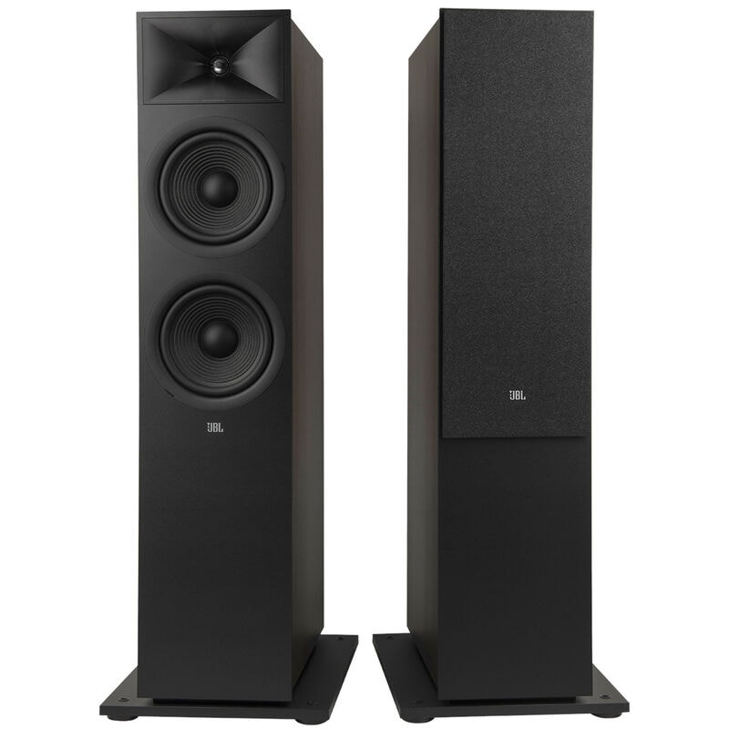 JBL Stage 280F 2.5 Way Dual 8 in. (200 mm) Floorstanding Loudspeaker - Espresso, Espresso, hires