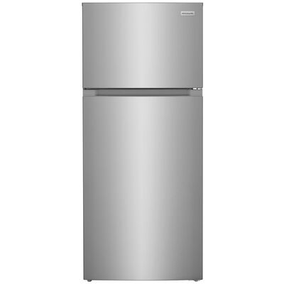 Frigidaire 28 in. 16 cu. ft. Counter Depth Garage Ready Top Freezer Refrigerator - Stainless Steel | FRTE1622AS