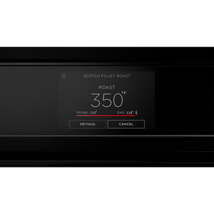 Fisher & Paykel 9 Minimal Series 24" 3.0 Cu. Ft. Electric Smart Wall Oven with True European Convection & Self Clean - Black, , hires