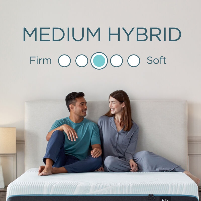 Tempur-Pedic ProAdapt 2.0 Medium Hybrid Split California King Size Mattress, , hires