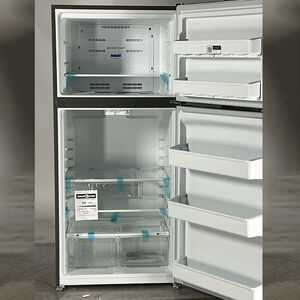 Frigidaire 30 in. 18.3 cu. ft. Garage Ready Top Freezer Refrigerator - Stainless Steel (Open Box Good Condition), , hires