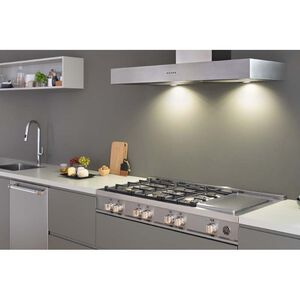 Bertazzoni Master Series 36 in. 6-Burner Natural Gas Cooktop with Simmer Burner & Power Burner - Stainless Steel, , hires