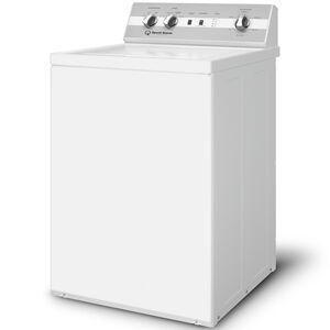 Speed Queen TC5 26 in. 3.2 cu. ft. Top Load Washer with Agitator & Classic Clean - White, White, hires