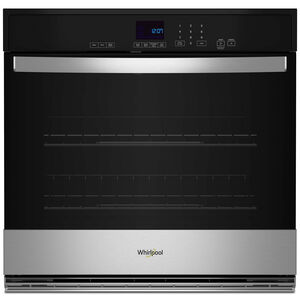 Whirlpool 30 in. 5 cu. ft. Electric Single Wall Oven - Stainless Steel, , hires