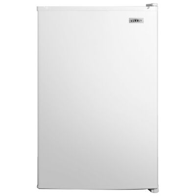 Summit 22 in. 5.0 cu. ft. Upright Compact Freezer with Knob Control - White | FS605