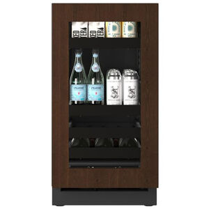 U-Line 18 in. Built-In/Freestanding 3.5 cu. ft. Compact Beverage Center with Pull-Out Shelves & Digital Control - Custom Panel Ready, , hires