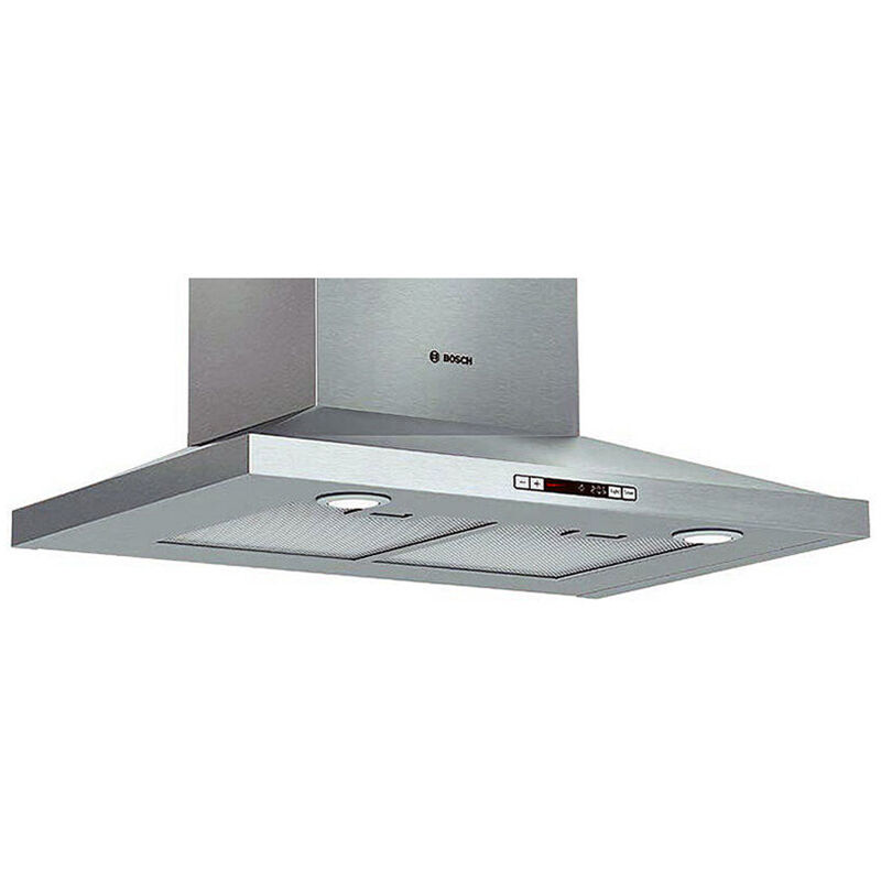 Bosch 300 Series 30 in. Chimney Style Range Hood with 3 Speed Settings, 300 CFM, Convertible Venting & 2 LED Lights - Stainless Steel, , hires