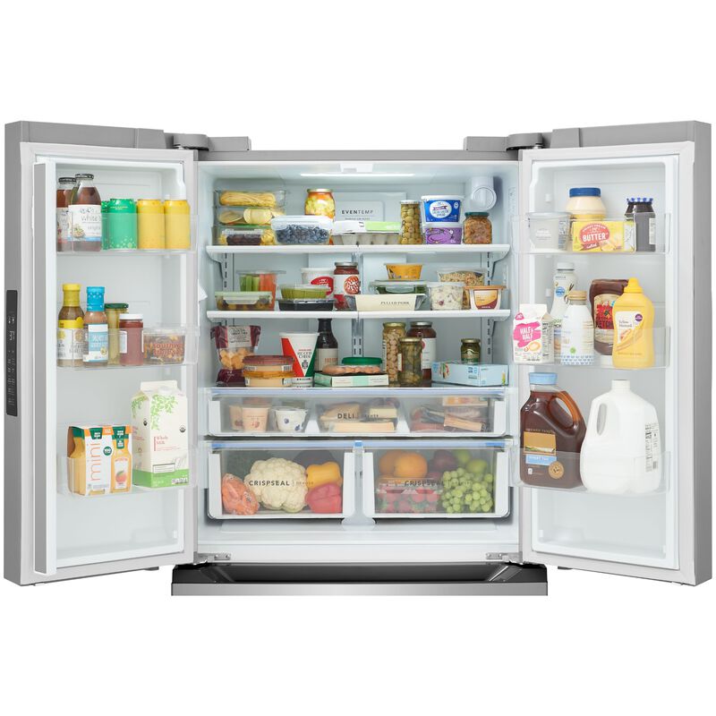 Frigidaire 36 in. 28.8 cu. ft. French Door Refrigerator with Internal Water Dispenser - Fingerprint-Resistant Stainless Steel Look, , hires