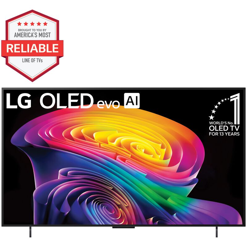 LG - 42" Class C6 Series OLED evo AI 4K UHD Smart webOS TV, , hires