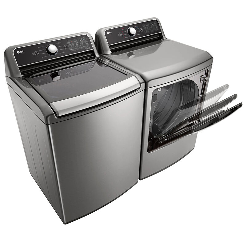 Lg graphite steel deals top load washer