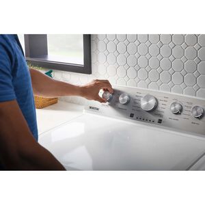 Maytag 27.75 in. 4.5 cu. ft. Top Load Washer with Agitator & Extra Power Button - White, , hires