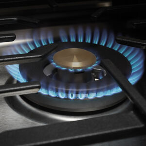 Monogram 36 in. 5-Burner Natural Gas Cooktop with Griddle, Simmer Burner & Power Burner - Stainless Steel, , hires