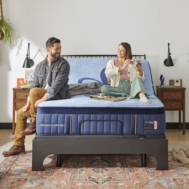 Stearns & Foster Lux Estate Hybrid Soft Tight Top Mattress - California King Size, , hires