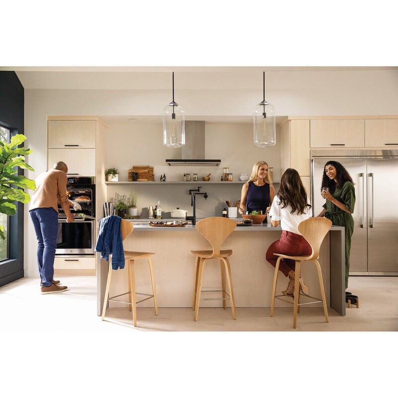 Electrolux 36 in. Convertible Chimney Style Range Hood with 412 CFM, 3 Fan Speeds & 1 LED Light - Stainless Steel, , hires