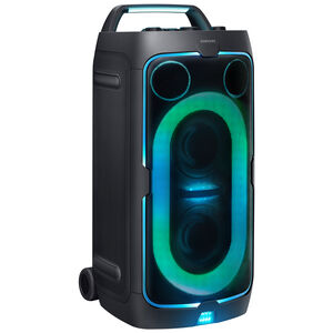 Samsung Sound Tower Portable Party Speaker with Built-in Battery & Wheels - Black, , hires
