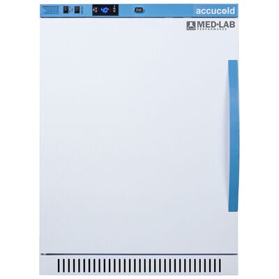 Summit Accucold Med-Lab Series 24 in. 6.0 cu. ft. Compact Freezerless Refrigerator for Medical Use - White | ARS6MLLHD