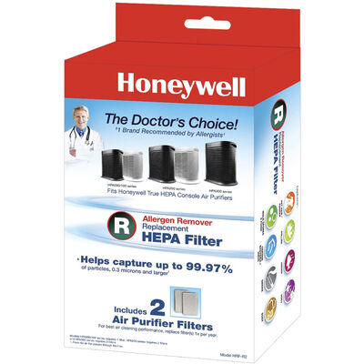 Honeywell Air Purifier R True HEPA Replacement Filter - 2 Pack | HRF-R2