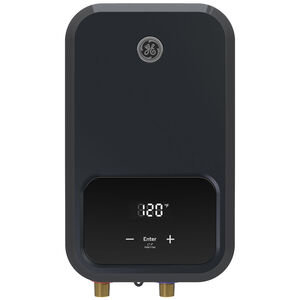 GE Electric Tankless Small to Medium Point of Use Water Heater with 5-Year Parts Warranty, , hires