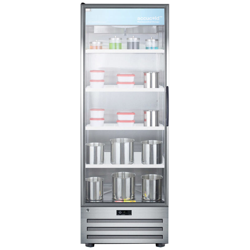 Summit Medical 28 in. 17.0 cu. ft. Freezerless Refrigerator with Left Hinge - Stainless Steel, , hires