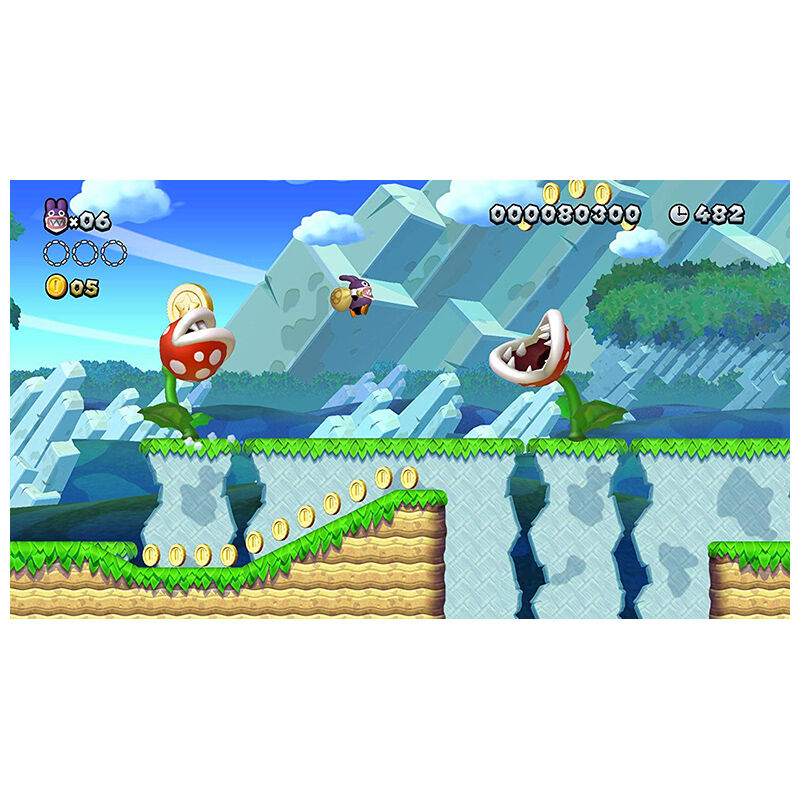 New Super Mario Bros U Deluxe Nintendo Switch Játékszoftver 
