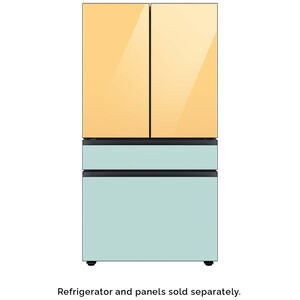 Samsung BESPOKE 4-Door French Door Middle Panel for Refrigerators - Morning Blue Glass, , hires