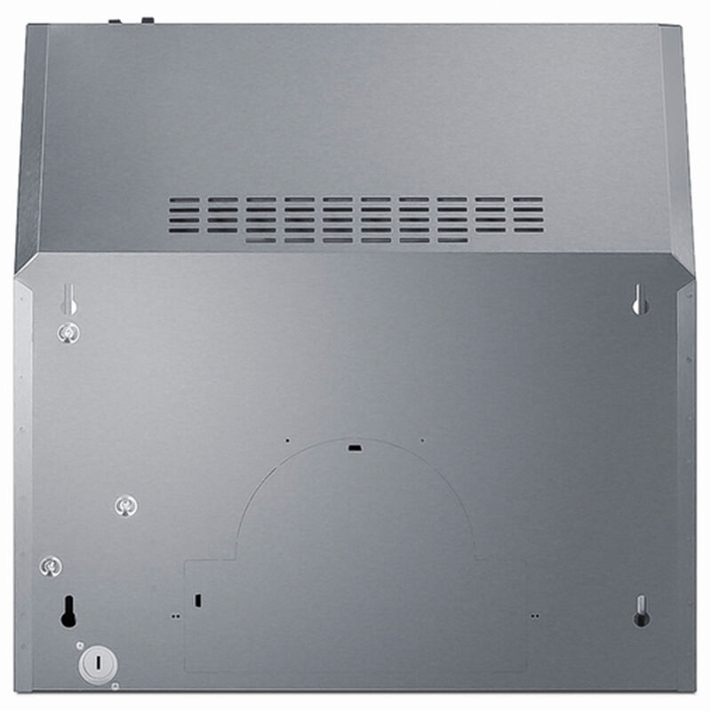 Summit 20 in. Convertible Standard Style Range Hood with 270 CFM & 2 Fan Speeds - Stainless Steel, , hires