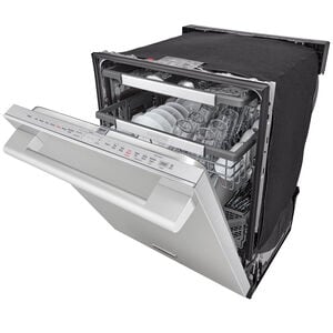 Signature Kitchen Suite 24 in. Top Control Smart Dishwasher with 40 dBa Sound Level, 3rd-Rack & Dynamic Heat Dry - Stainless Steel, , hires