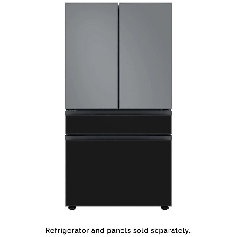 Samsung BESPOKE 4-Door French Door Middle Panel for Refrigerators - Charcoal Glass, , hires