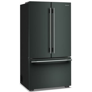 KitchenAid 36 in. 24.3 cu. ft. Counter Depth French Door Refrigerator with Internal Water Dispenser - Juniper, Juniper, hires