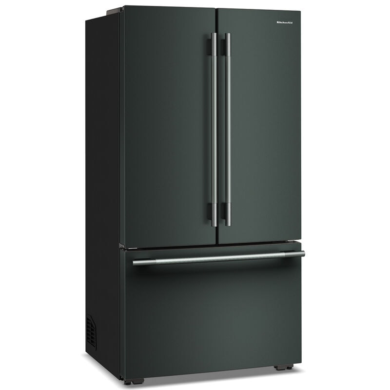 KitchenAid 36 in. 24.3 cu. ft. Counter Depth French Door Refrigerator with Internal Water Dispenser - Juniper, Juniper, hires
