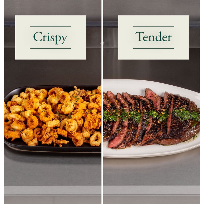 Cafe 30 in. 1.9 cu. ft. Warming Drawer with Humidity Control - Stainless Steel, Stainless Steel, hires