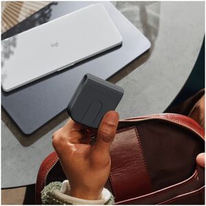 Logitech Mobi Fold Ultra-Portable Wireless Mouse - Graphite, , hires