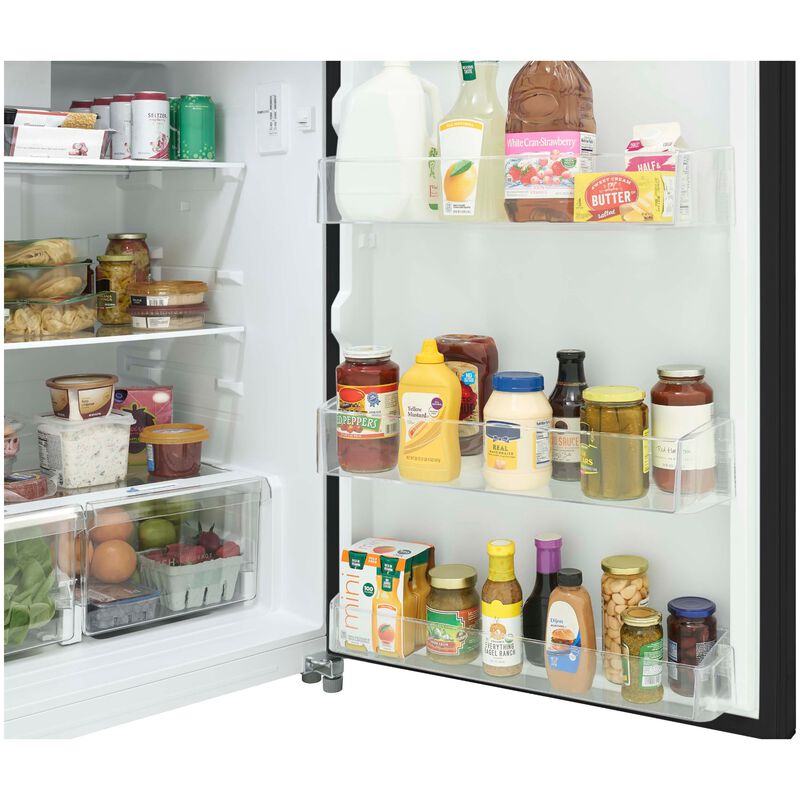 Frigidaire 30 in. 21.6 cu. ft. Garage-Ready Top Freezer Refrigerator - Black, , hires