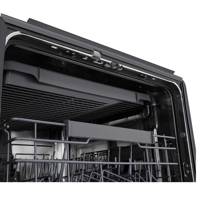 LG 24 in. Top Control Flush-Mount Smart Dishwasher with 46 dBa Sound level, 3rd-Rack, Dynamic Heat Dry with AutoVent Dry & Pocket Handle - PrintProof Stainless Steel, , hires