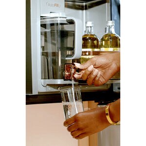 Cafe 36 in. 28.7 cu. ft. Smart 4-Door French Door Refrigerator with Internal Water Dispenser - Stainless Steel, Stainless Steel, hires