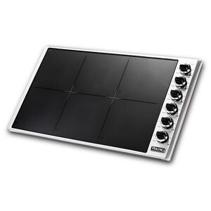 Viking 5 Series 36 in. 6-Burner Induction Cooktop with Simmer Burner & Power Burner - Stainless Steel, , hires