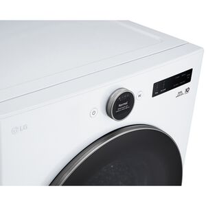 LG 27 in. 7.8 cu. ft. Smart Stackable Ventless Electric Dryer with Heat Pump & Sensor Dry - White, , hires