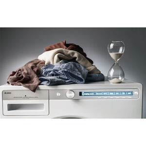 Asko Classic Series 23 in. 2.1 cu. ft. Stackable Front Load Washer with Sanitize & Steam Cycle - White, , hires