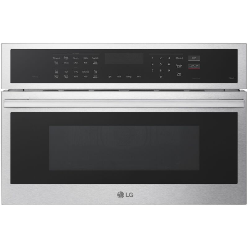 LG 30 in. 1.7 cu. ft. Smart Speed Electric Single Wall Oven with Standard Convection & Sensor Cooking - Stainless Steel, , hires