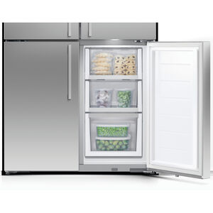 Fisher & Paykel Series-7 36 in. 18.9 cu. ft. Smart Counter Depth 4-Door French Door Refrigerator with External Water Dispenser- Stainless Steel, , hires