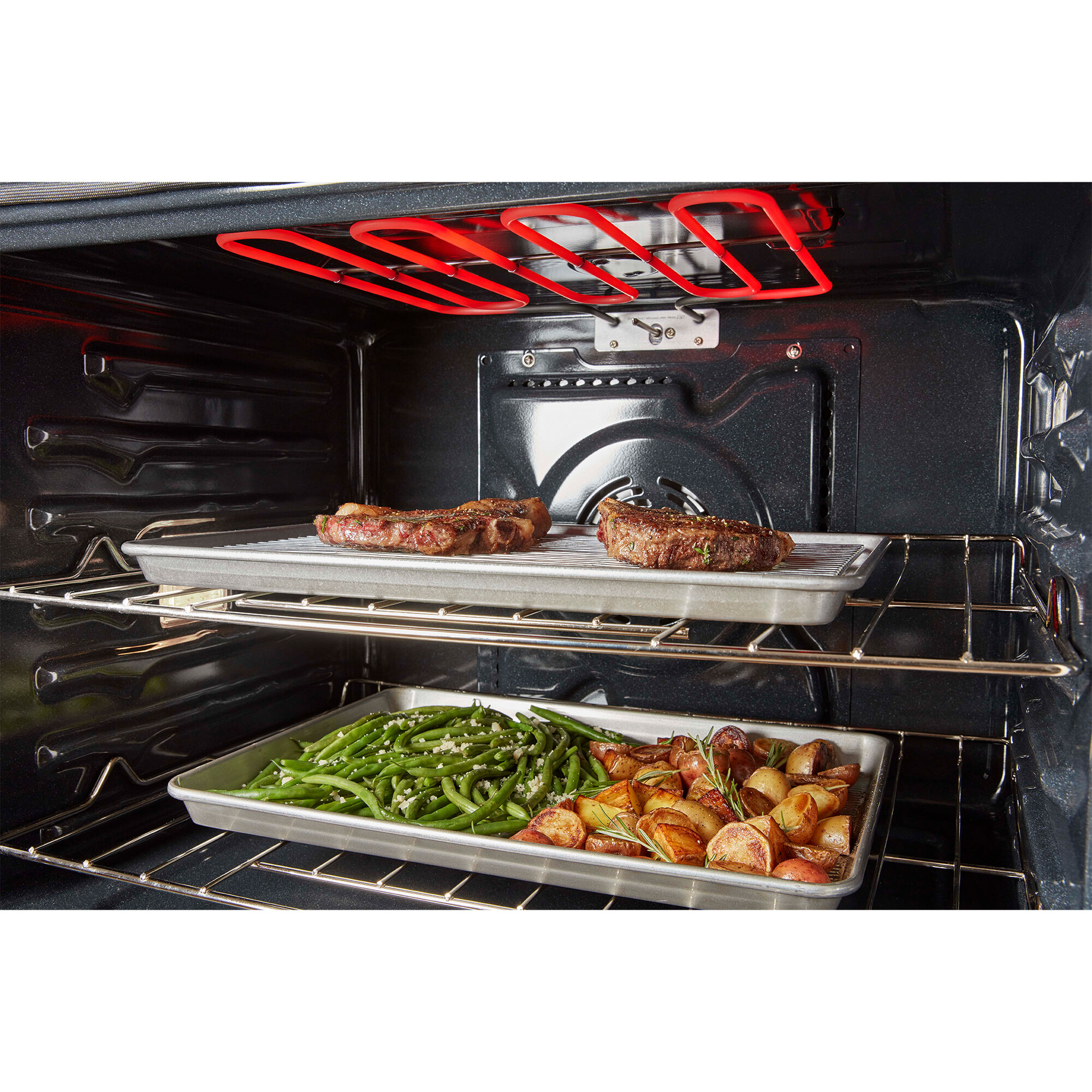 Whirlpool 27 in. 8.6 cu. ft. Electric Smart Double Wall Oven with