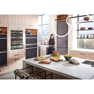 Monogram Minimalist Series 30 in. 1.7 cu. ft. Smart Speed/ Steam Electric Single Wall Oven with True European Convection & Sensor Cooking - Stainless Steel, , hires