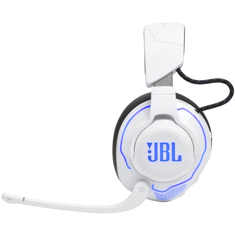JBL Quantum 910P Wireless Over-Ear Gaming Headset with Head Tracking-Enhanced, Active Noise Cancelling & Bluetooth - White, , hires