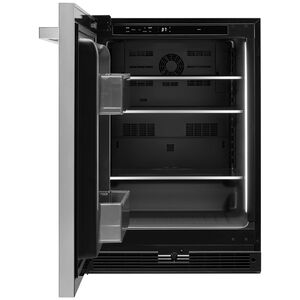 JennAir Noir 24 in. 5.0 cu. ft. Built-In Undercounter Refrigerator - Stainless Steel, , hires