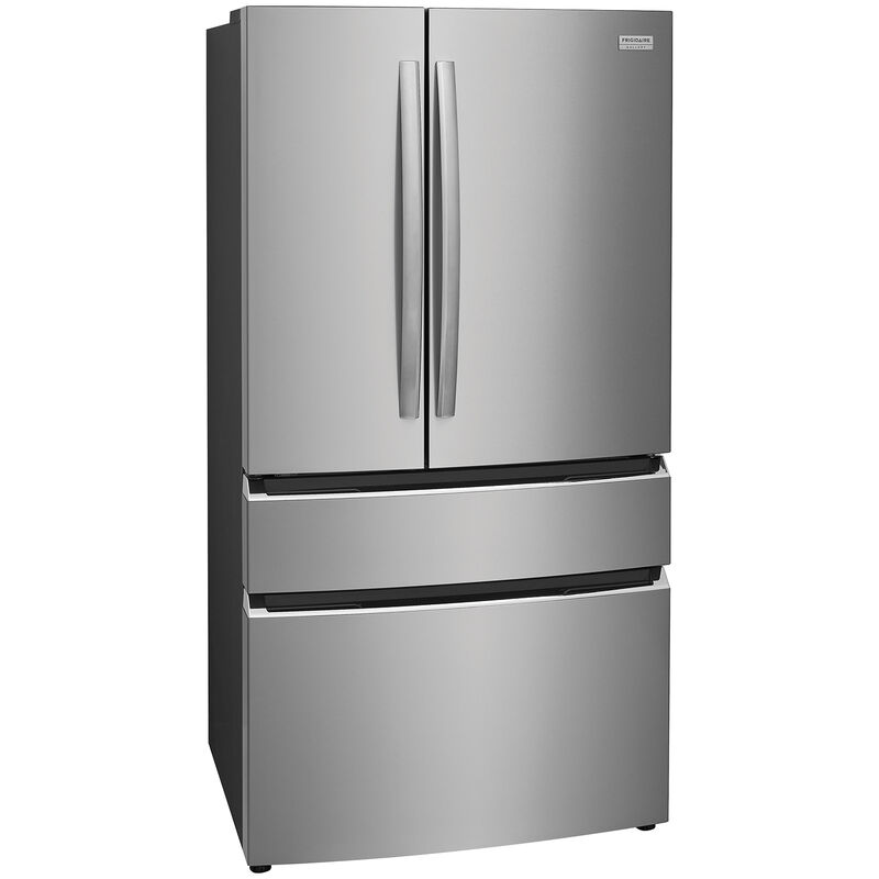 Frigidaire 36 in. 22.1 cu. ft. Counter Depth 4-Door French Door Refrigerator with Internal Water Dispenser - Stainless Steel, , hires